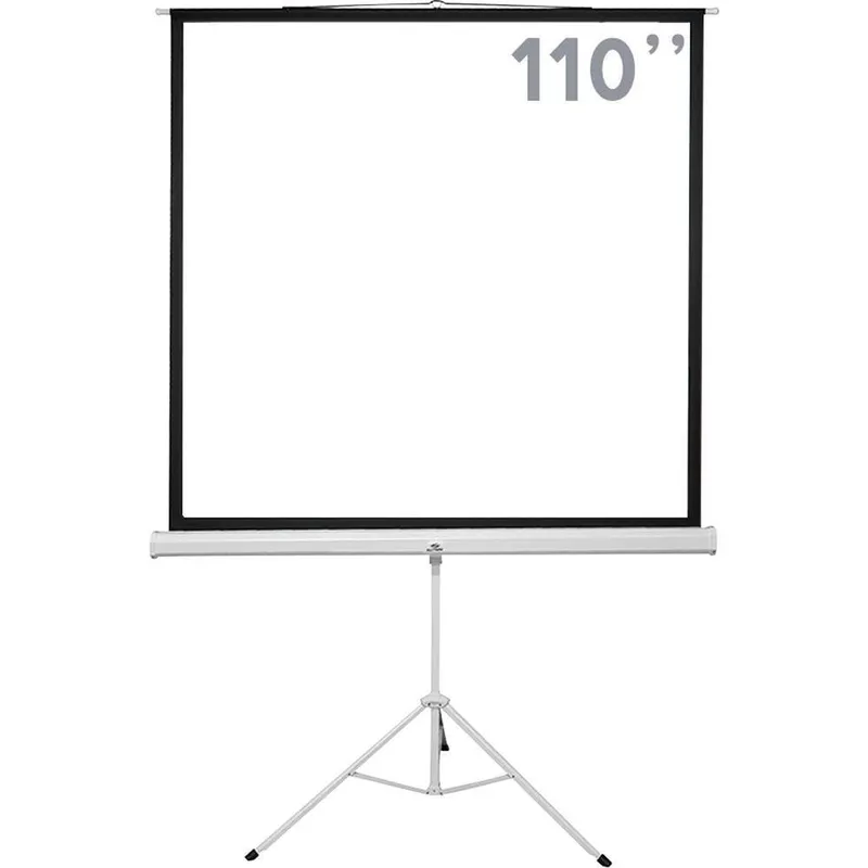 Tela De Projeção Sumay Ttqs110, 2,00x2,00m, Com Tripé