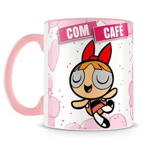 Caneca Florzinha “Com Café e Sem Café”