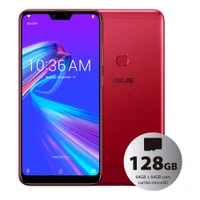 Smartphone Zenfone Shot Plus Red Asus, Tela de 6.26", 4G, 128GB 64+64gb Com Cartão SD, Câmera Tripla 12MP+5MP+8MP - Zb634kl-4c021br