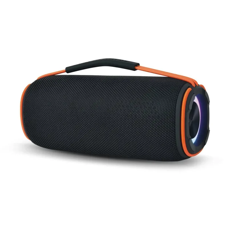 Caixa De Som Bluetooth Portátil Auto-falante 30w Prova D'água Cor:preto-laranja