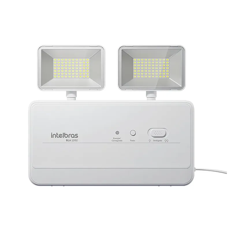 Bloco De Iluminação Intelbras Bla 1202, Autônomo, Com Bateria