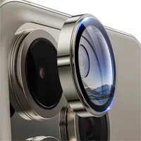 Pelicula Protetora De Câmeras Compatível Com Iphone 16 Normal 16 + Plus 16 Pro E 16 Pro Max Modelo E Cor:16 Pro Max Natu