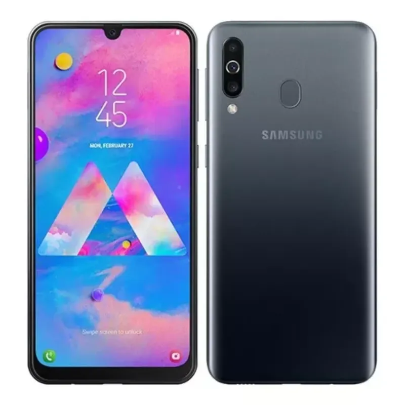 Usado: Samsung M30 64 Gb Cinza - Bom