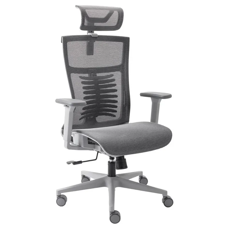 Cadeira De Escritório Ergonômico, Elements Vertta Pro - Cinza