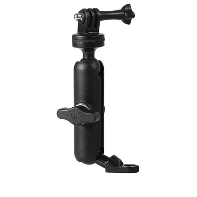 Suporte 360° Para espelho De Moto Para Gopro, Sjcam, Eken - Preto