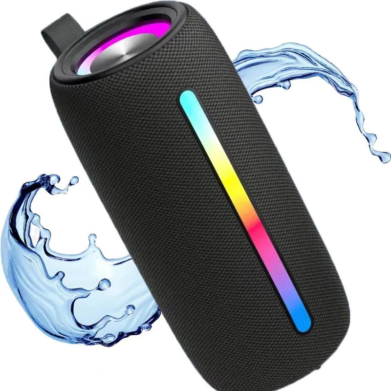 Caixa Caixinha De Som Portátil Bluetooth 5.1 Potente Tws LED