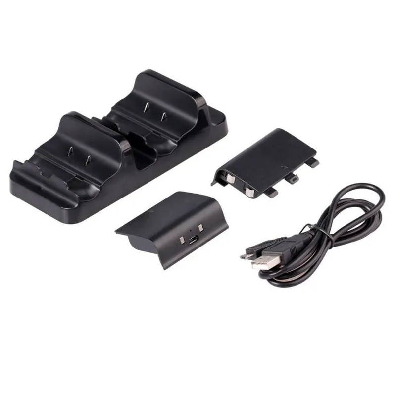 Suporte De Carregamento Profissional, Base De Carregamento De 2 Baterias, Para Controle Xbox One