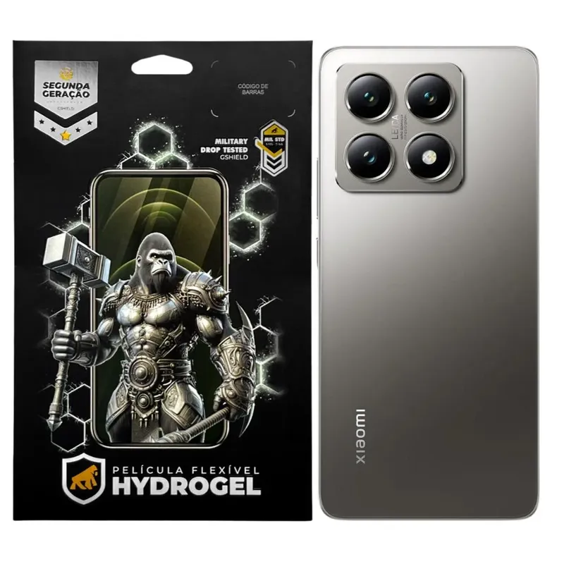 Película Para Xiaomi 14t Pro - Traseira Hydrogel Hd - Gshield