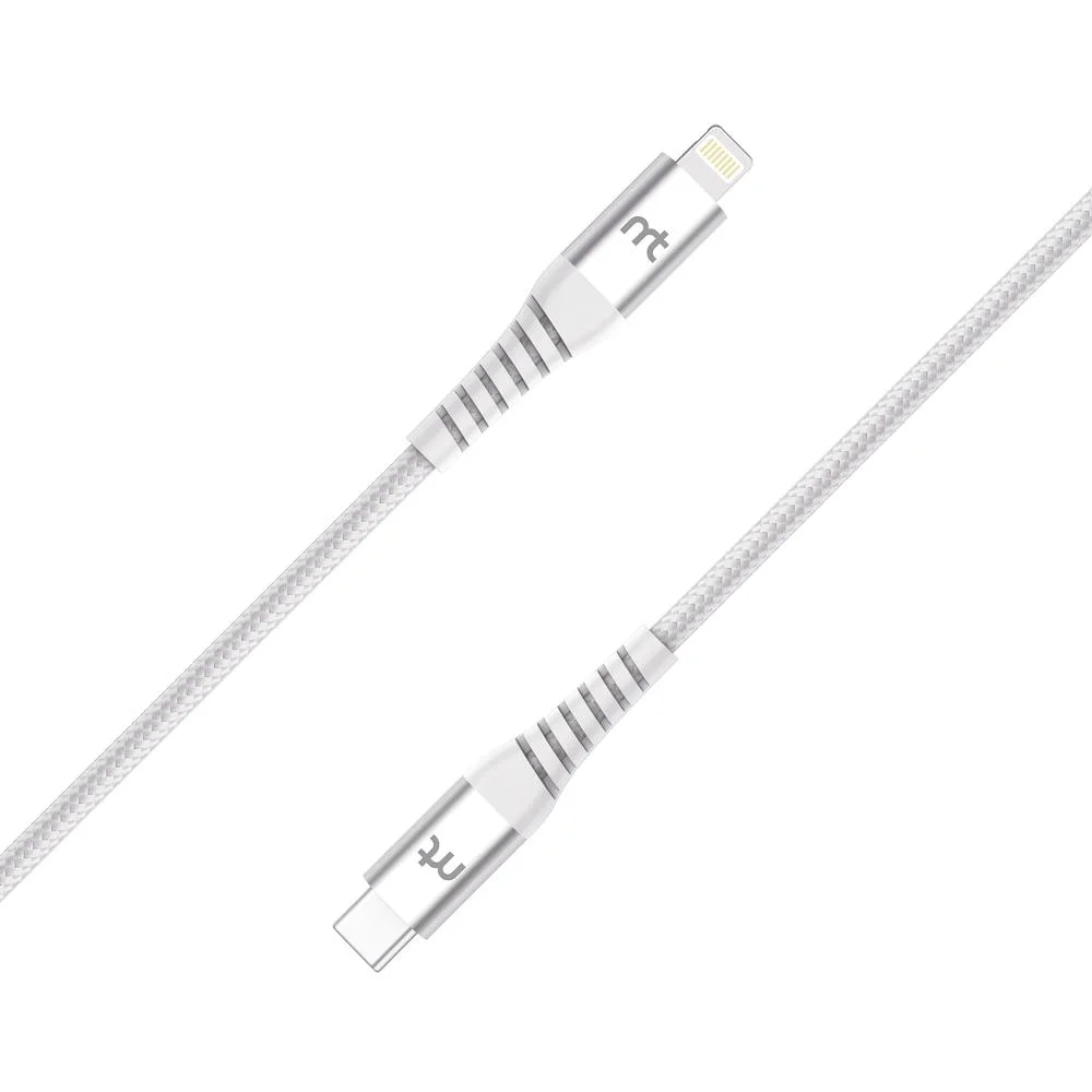 Cabo Lightning para USB-C 1,5m Branco Mistertech