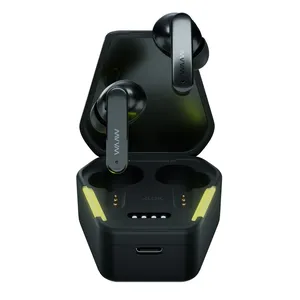 Fone De Ouvido Sem Fio Waaw By Alok, Energy 100ebg, Bluetooth Tws, Modo Gamer E Resistente À Água.