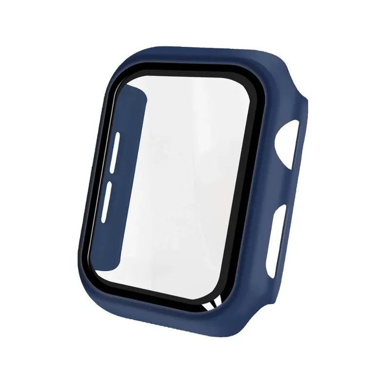 Case Para Apple Watch 38mm- Acompanha Película Integrada Na Case - Preta - Gshield