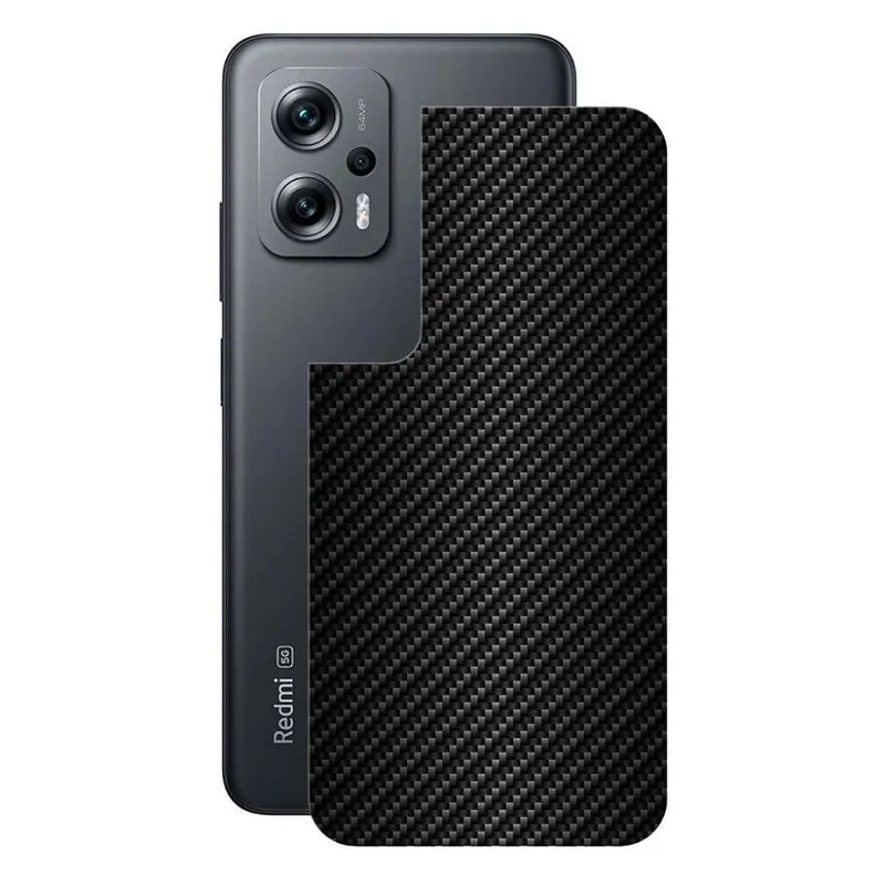Película Para Xiaomi Poco X4 Gt - Traseira De Fibra De Carbono Preta - Gshield