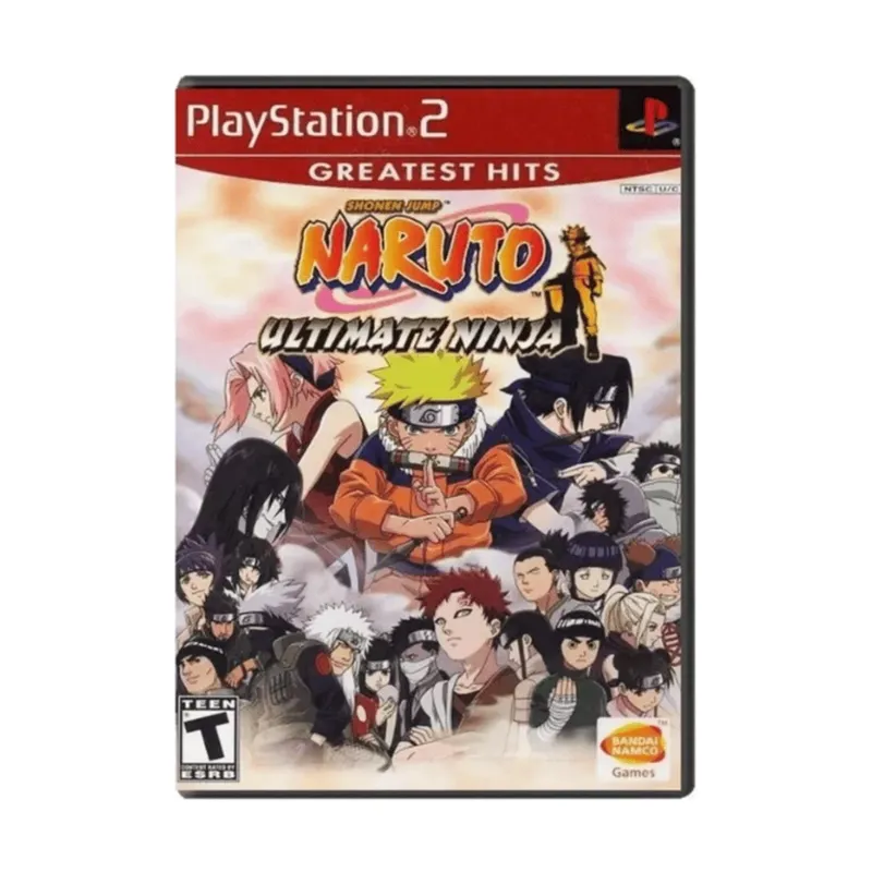 Jogo Naruto Ultimate Ninja Hits Ps2 Físico Lacrado