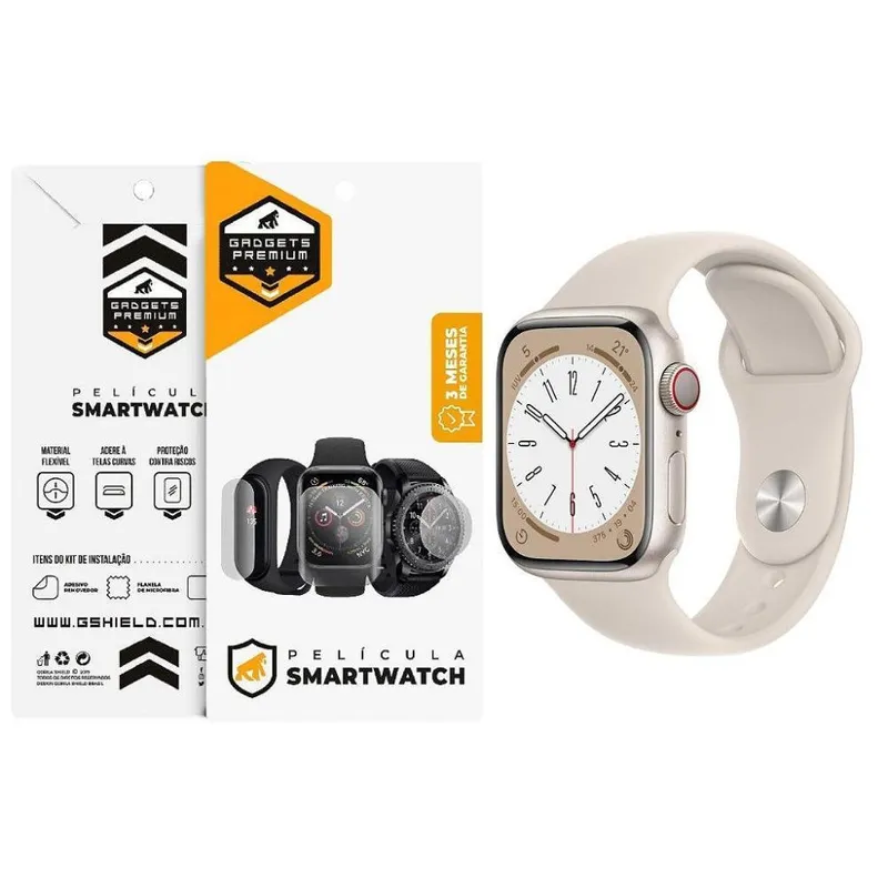 Película Para Apple Watch 41mm, Nano Gel Dupla - Gshield