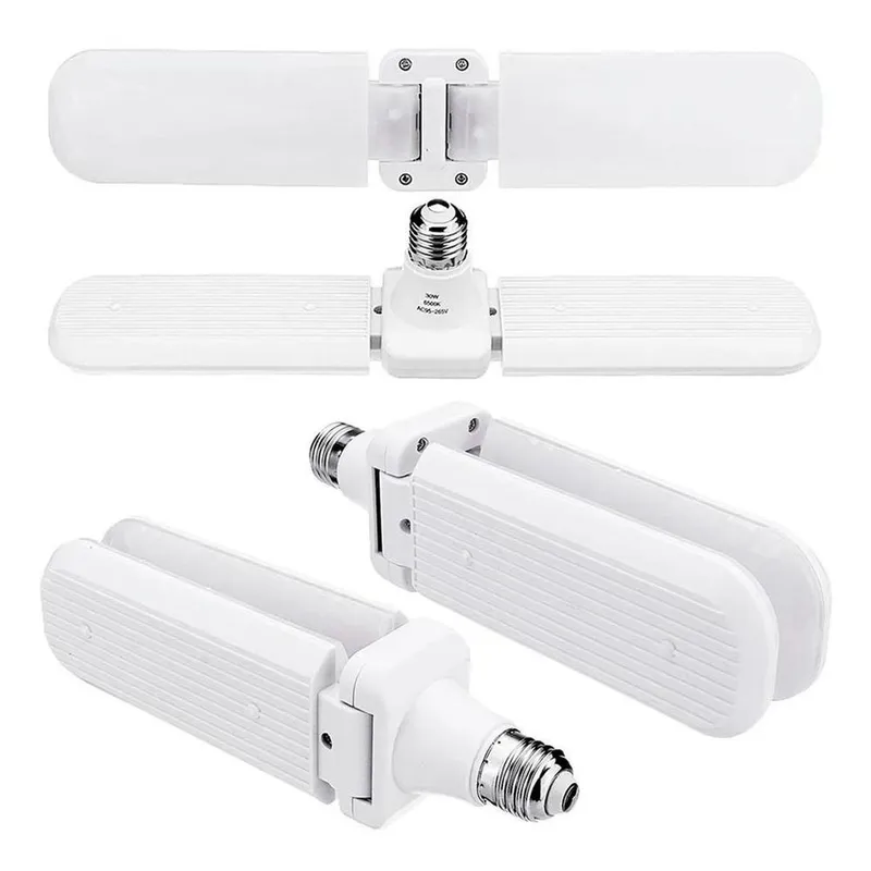 Lâmpada De LED 30w Bivolt Luz Branca Dobrável Ajustável