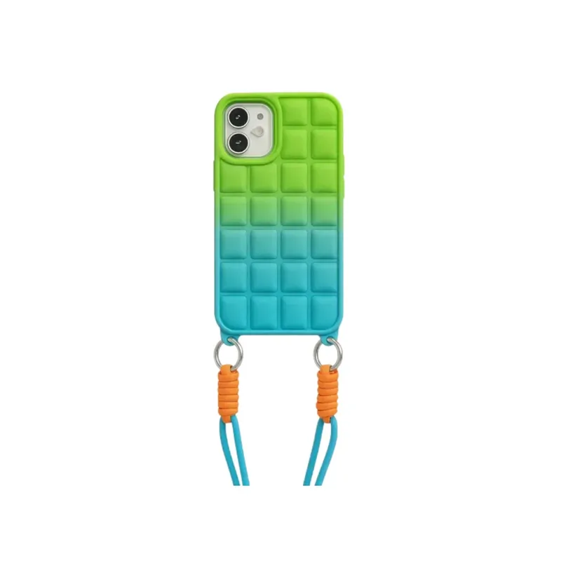 Capa Capinha Case Silicone Com Suporte Alça Ajustável Salva Celular Festa Balada Iphone 13