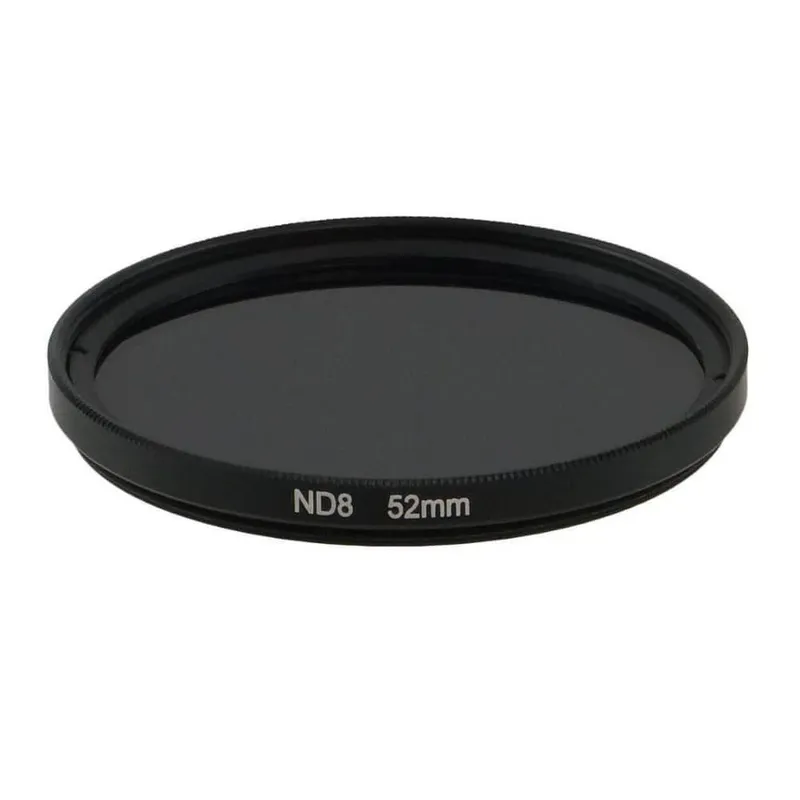 Filtro 52mm Densidade Neutra Nd8 Para Câmeras, Lentes