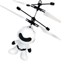 Robo Mini Drone Brinquedo Voador Infravermelho Voa Verdade