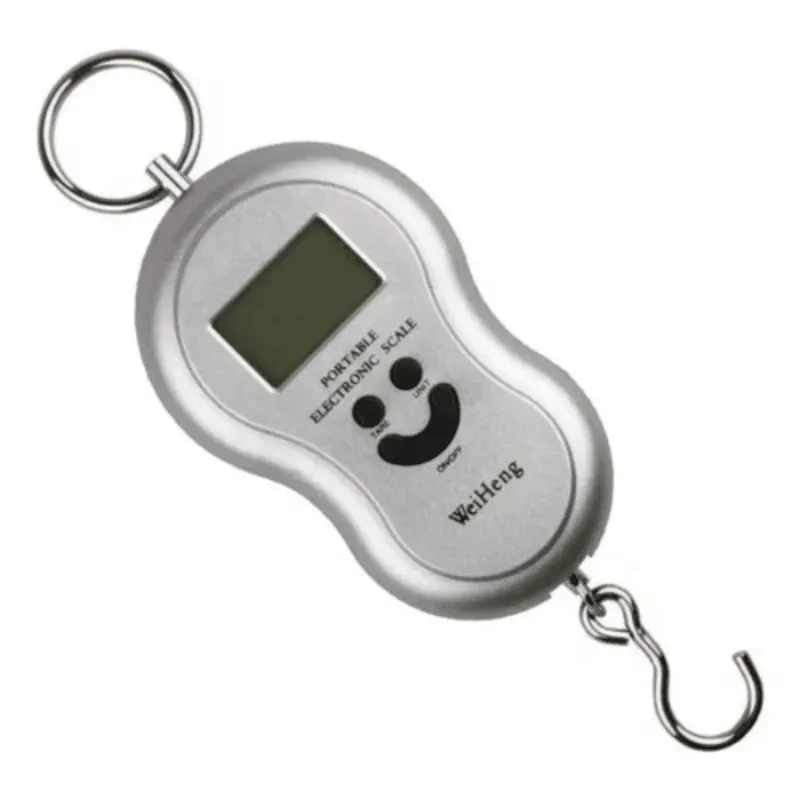 Mini Balança Digital Gancho Weiheng Precisão E Portabilidade
