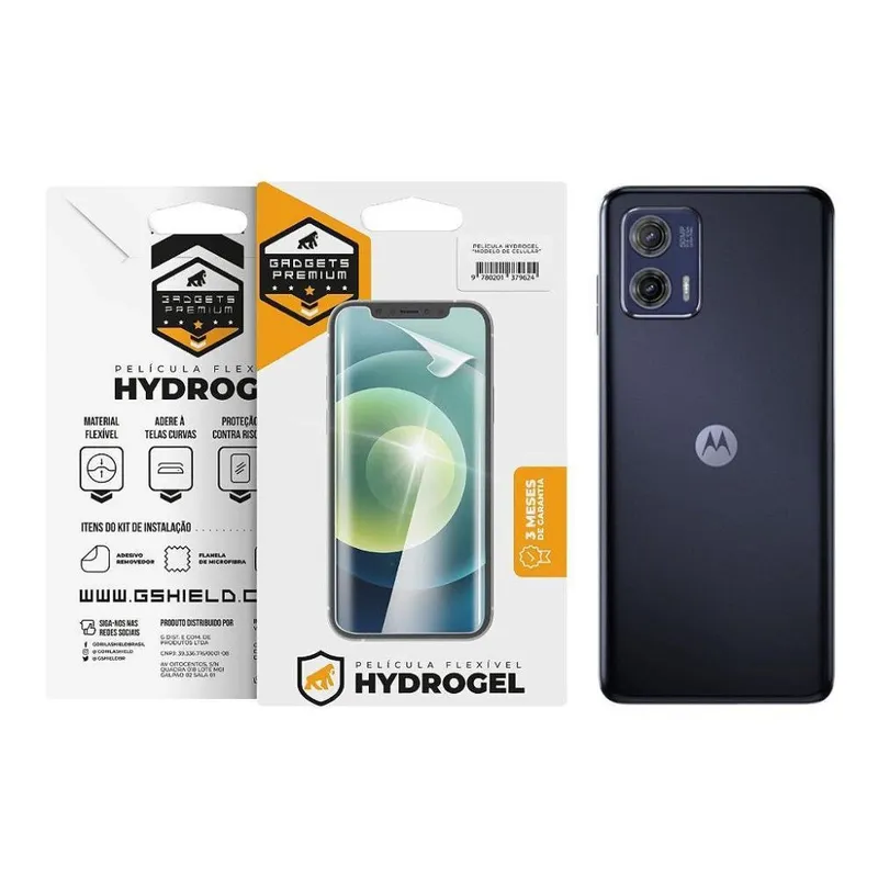 Película Para Moto G73 5g,Traseira Hydrogel Hd,Gshield