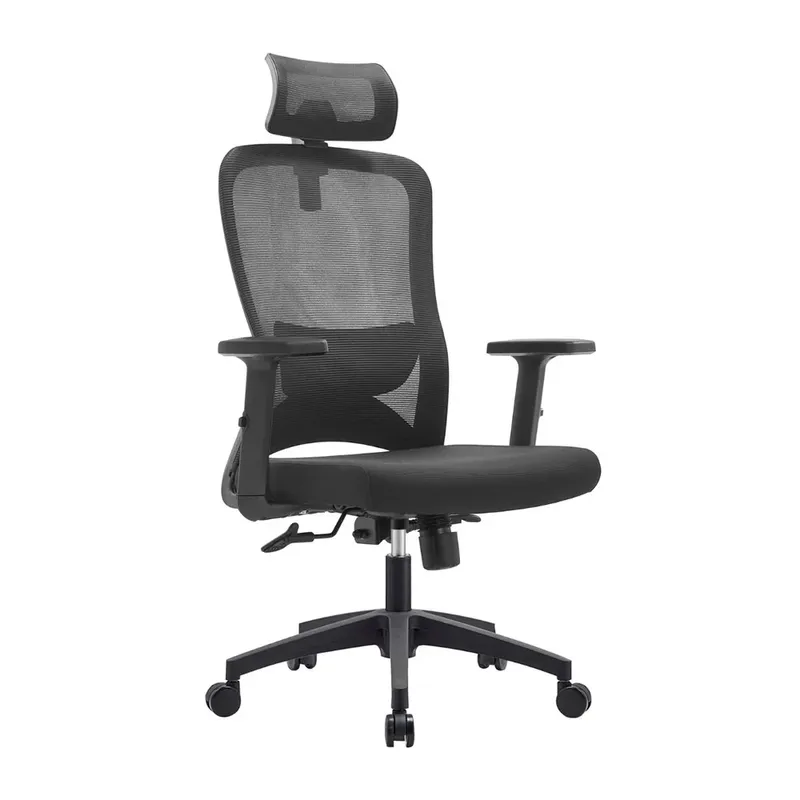 Cadeira Office Mesh Ergonômica Reclinável Com Ajuste Lombar