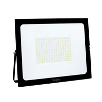 Refletor LED 200w Bivolt Preto Luz Branca Fria 6500k 15k Lm