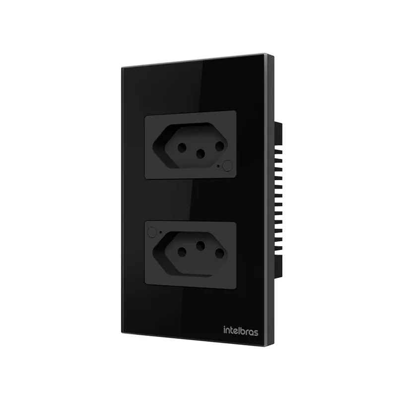 Tomada Inteligente Wi-fi 10a Etw 1001 Intelbras Preto