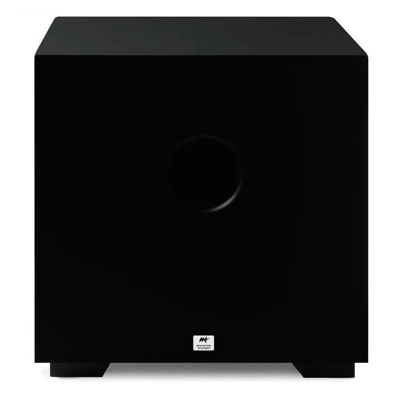 Subwoofer Ativo Aat Compact Cube 10 120W RMS Preto