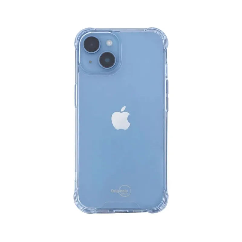 Capa Iphone 15 Plus Aircushion, Noronha, Transparente