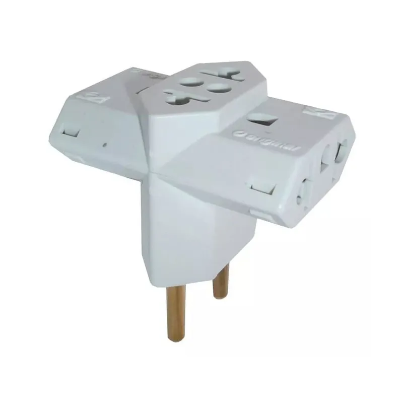 Adaptador De Tomada T Bandeira Gm-015