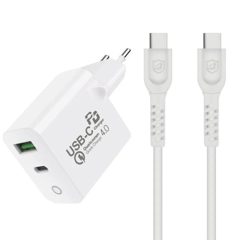 Carregador Samsung + Cabo Tipo C,Gshield