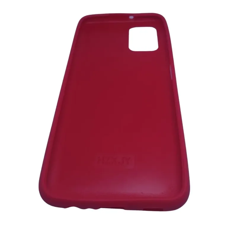 Capa Capinha De Celular Anti Queda Galaxy A03s Diversas Galaxy A03s (sm-a037g/dsn):vermelho