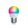 Lâmpada Led Smart, Wi-fi, Inteligente, Bolinha 6w, E27 RGB - Taschibra