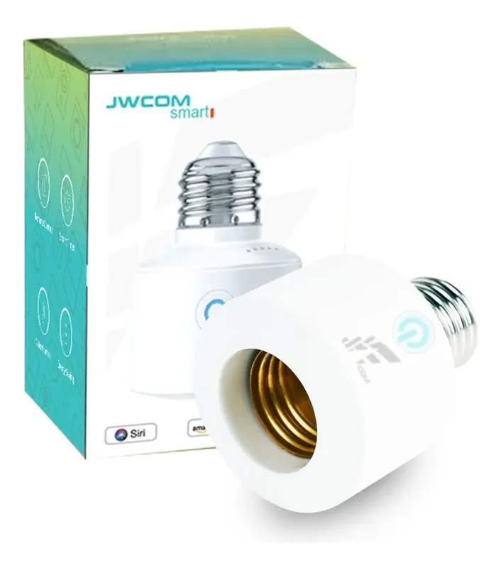 Soquete Suporte Bocal Para Lâmpadas Inteligentes Wi-fi E27
