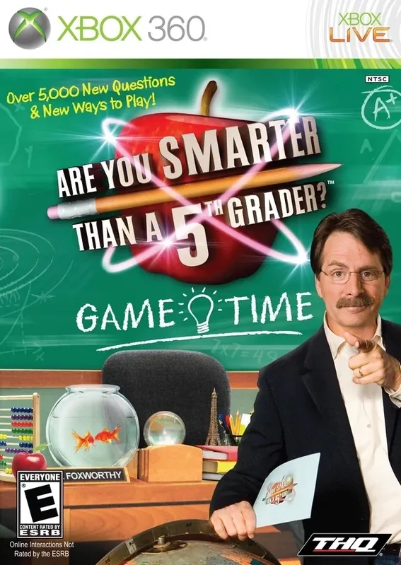 Jogo Are You Smarter Than A 5th Grader XBOX 360 Novo