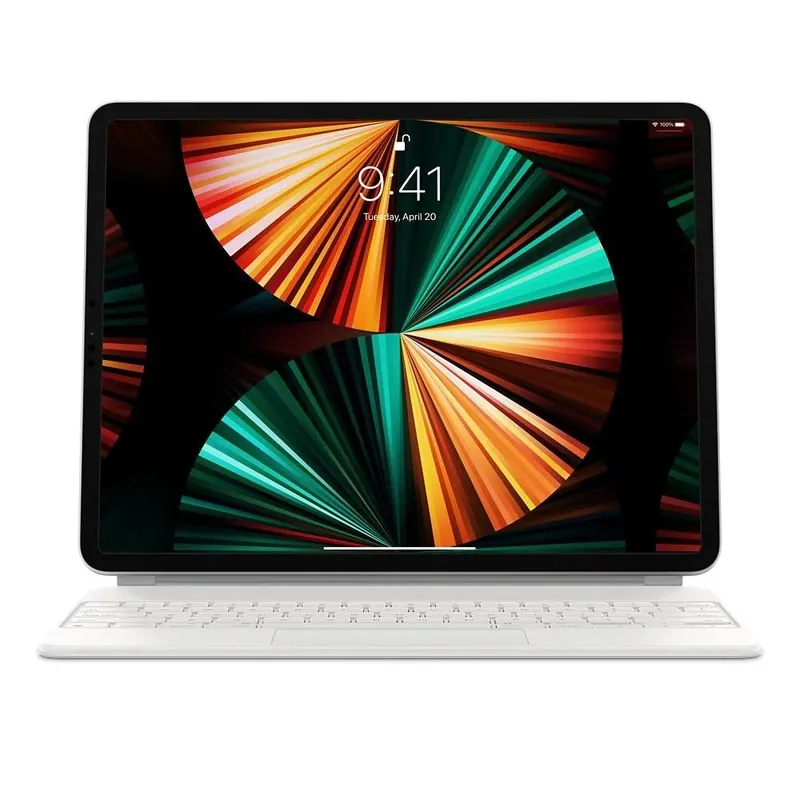 Magic Keyboard Apple Ipad Pro 12,9”, 6ª Geração, Branco - Mjql3bz/a