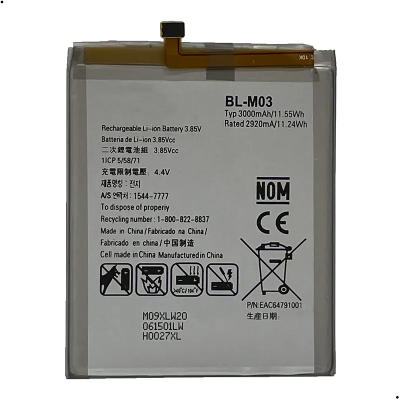 Bateria Bl-m03 Compativel Com Lg K22 / Lg K22 Plus