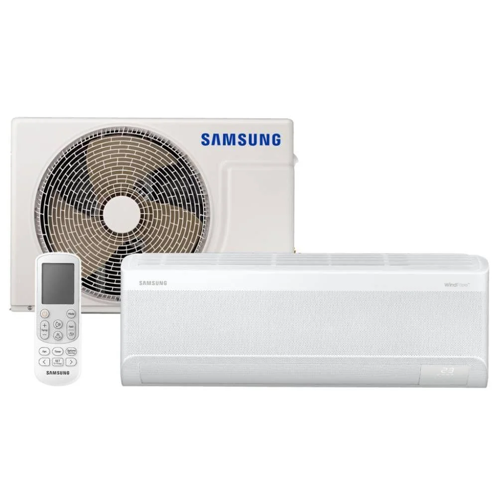 Ar Condicionado Split Inverter Samsung Windfree Ai 12000 Btus Frio 220v