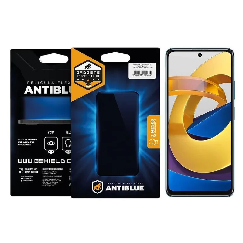 Película Coverage 5d Pro Preta Para Xiaomi Poco M4 Pro 5g - Gshield