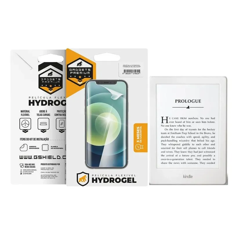 Película Gshield Hydrogel Hd, Para Kindle 8ª Geração