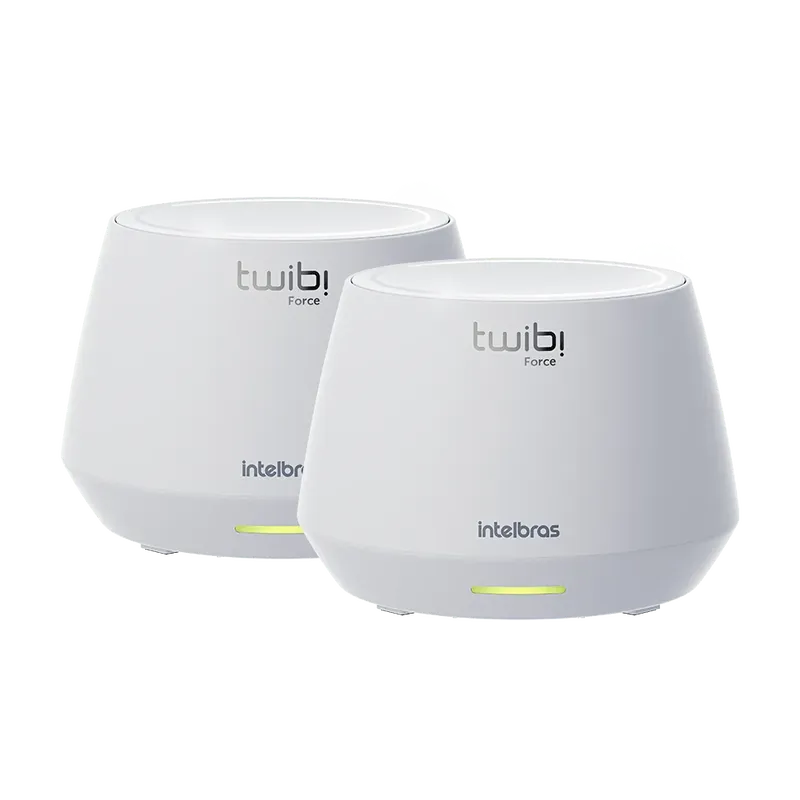 Kit Roteador Wireless Intelbras Twibi Force Ax, Dual Band - 2 Unidades - 4750131