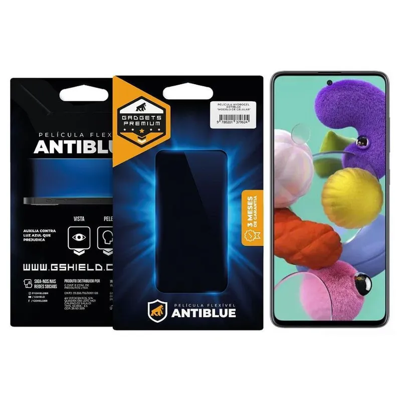 Película Para Samsung Galaxy A51,Antiblue, Gshield