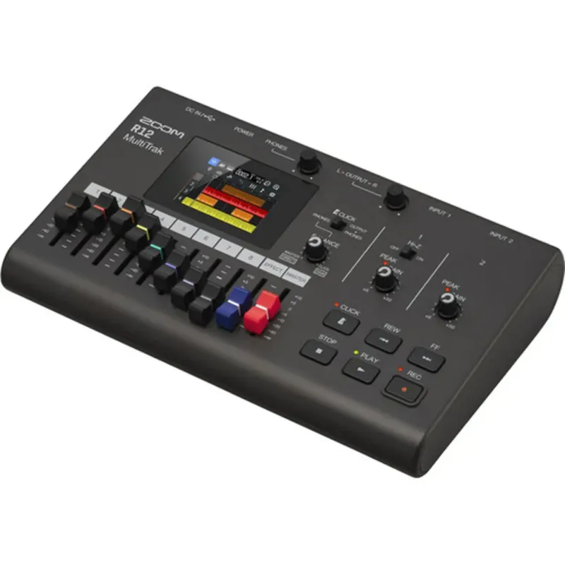 Gravador Zoom R12 Multitrak Portátil E Control Surface