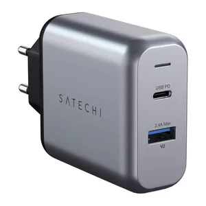 Carregador de Tomada Satechi Dual Port, 30w, St-mccam-eu