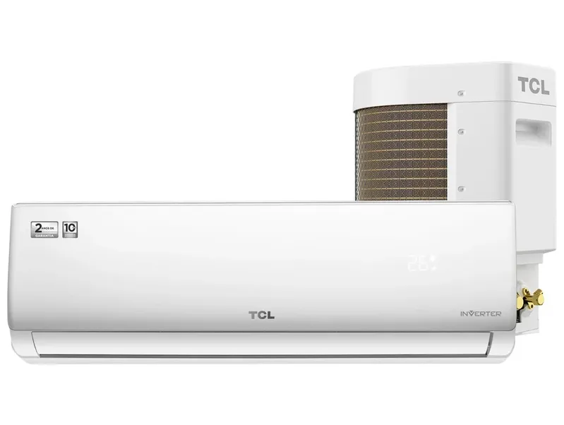 Ar-condicionado Split Hi Wall Elite Tcl 12000 Btus Frio Inverter Tac-12csgv