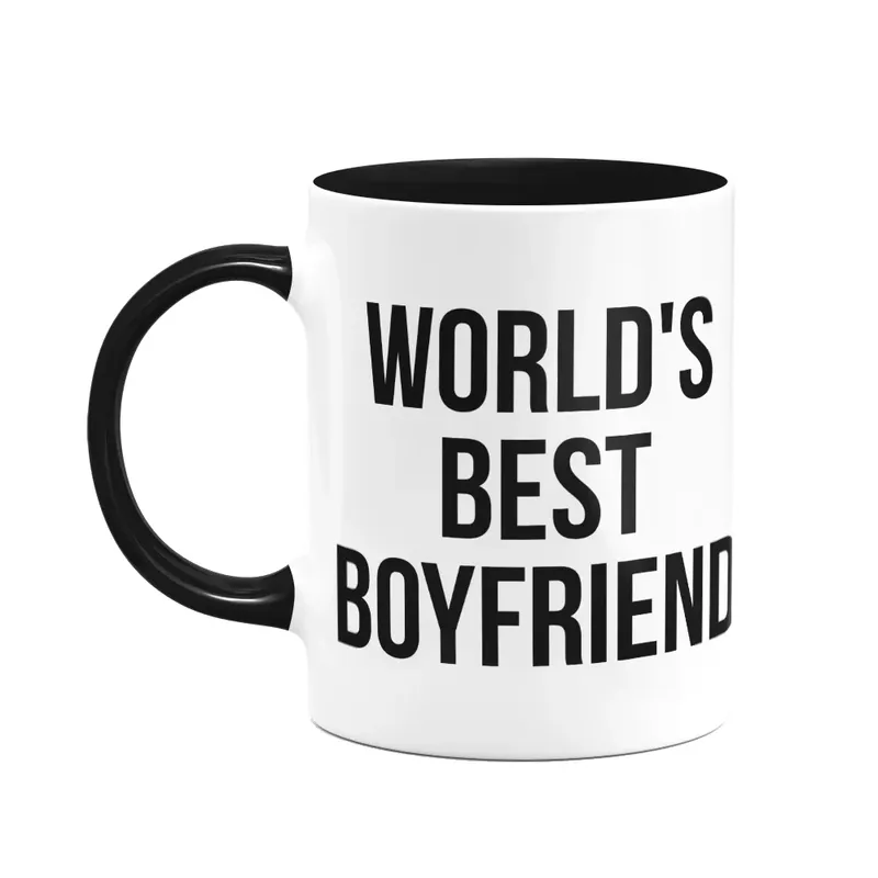 Caneca World's Best Boyfriend - The Office - D-black