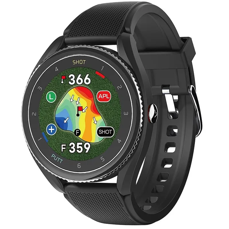 Voicecaddie - Relógio Gps T9 Com Ondulação E Inclinação Verdes - Black-t-9