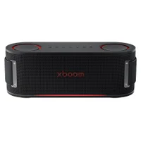 Caixa De Som Bluetooth Lg Xboom Bounce By Will.i.am Preta Com Bateria De Até 30 Horas, Som Ai E Certificado Ip67 - Bivolt