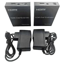Extensor Via Cabo De Rede Até 120 Metros HDMI Com Tx/rx