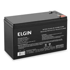 Bateria/Pilhas Elgin, Alarme/cftv/cerca Elétrica 12v, Selada - Chumbo Alarf1